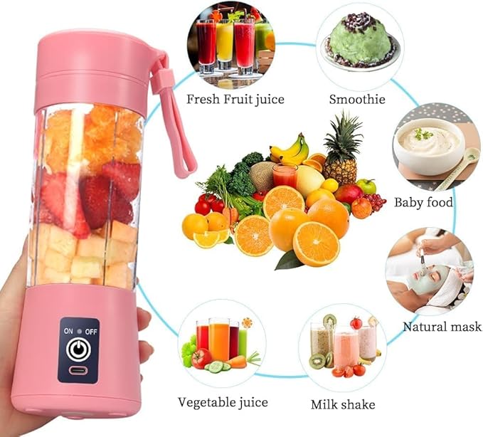 Electric Portable Mini Juicer Bottle