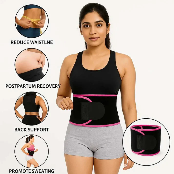 Adjustable Waist Trimmer Belt ( Pack of 2 )