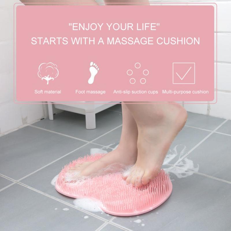 Silicone Multiuse Scrubber For Bath, Foot