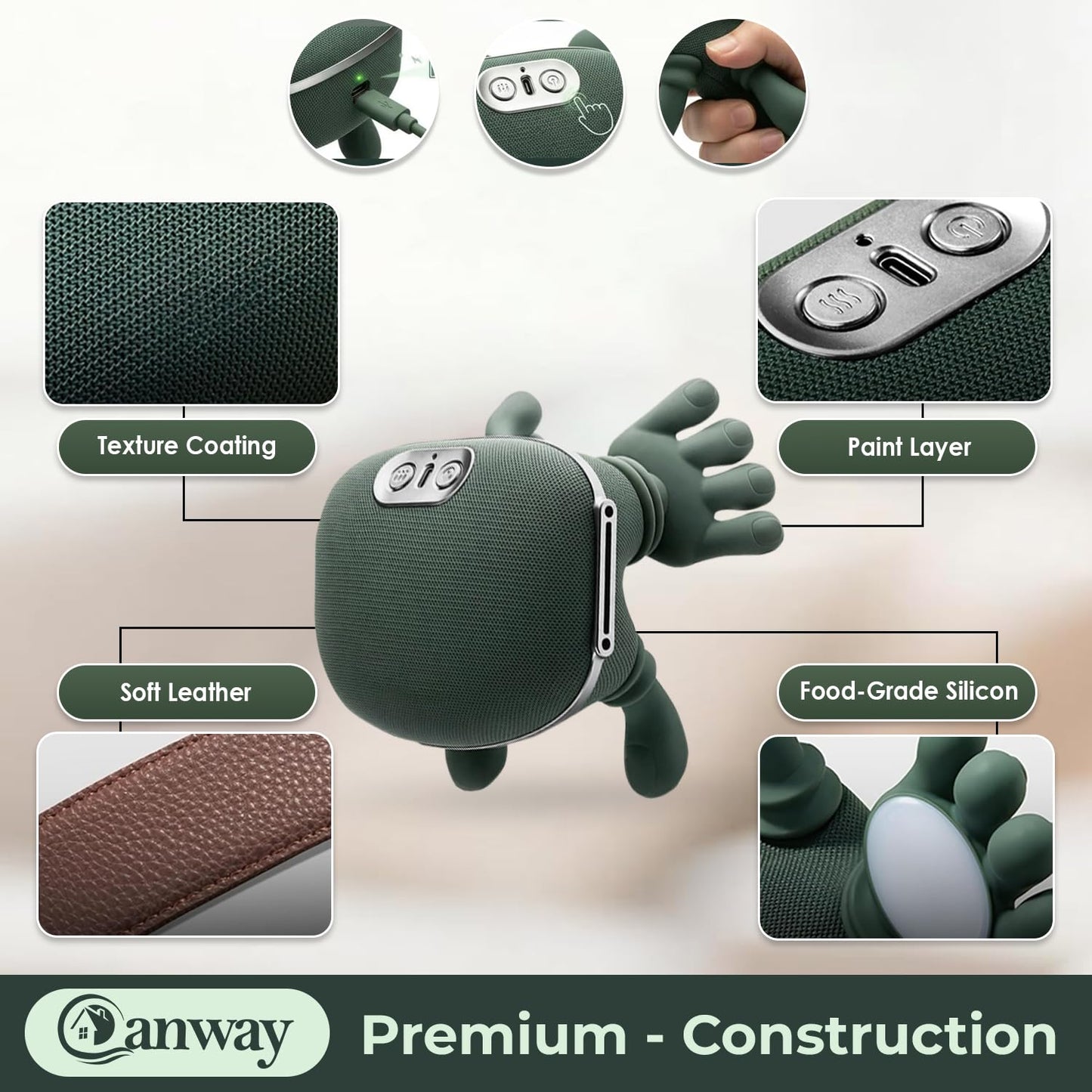 Wireless Unique Body Massager