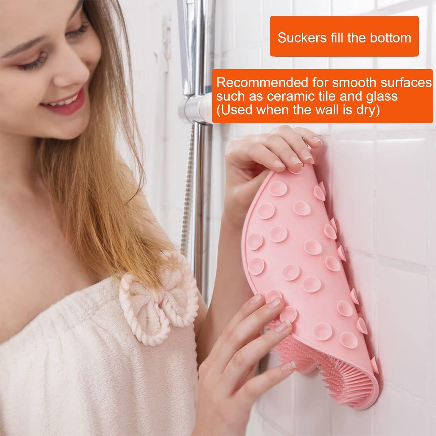 Silicone Multiuse Scrubber For Bath, Foot