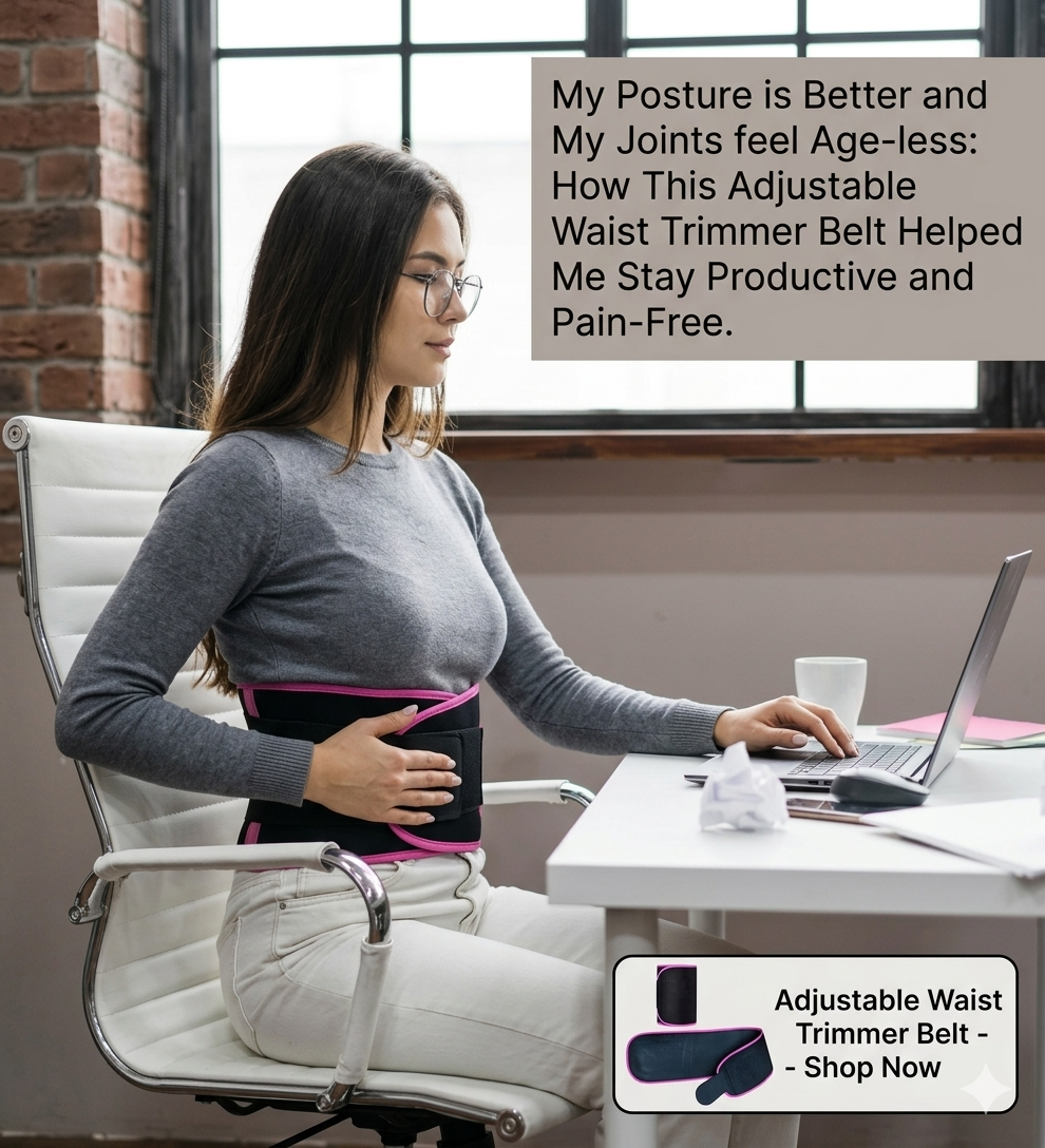 Adjustable Waist Trimmer Belt ( Pack of 2 )