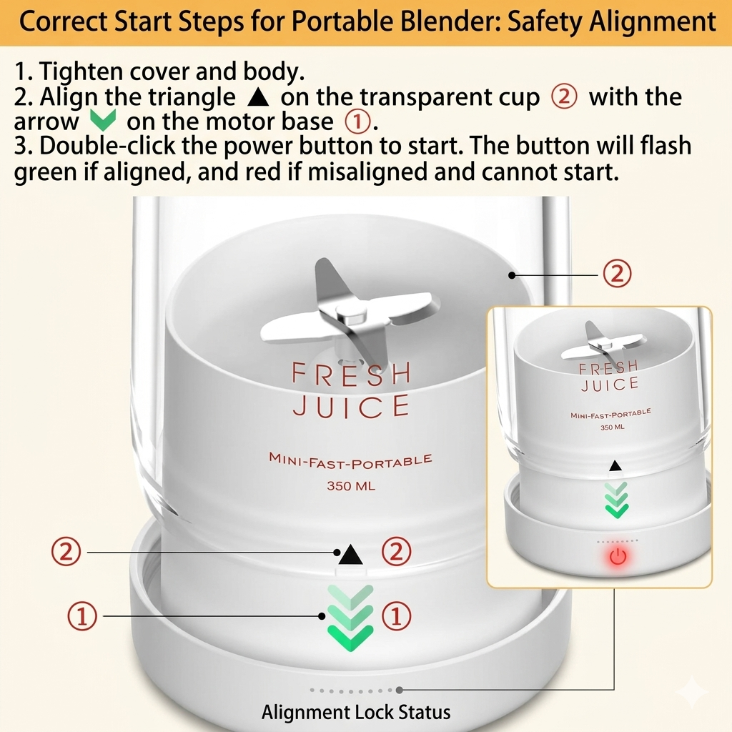 Electric Portable Juicer Bottle