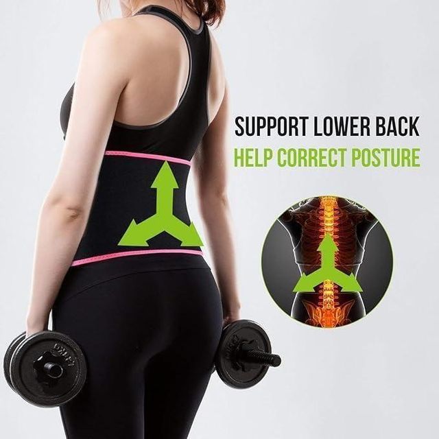 Adjustable Waist Trimmer Belt For Both Men And Women.