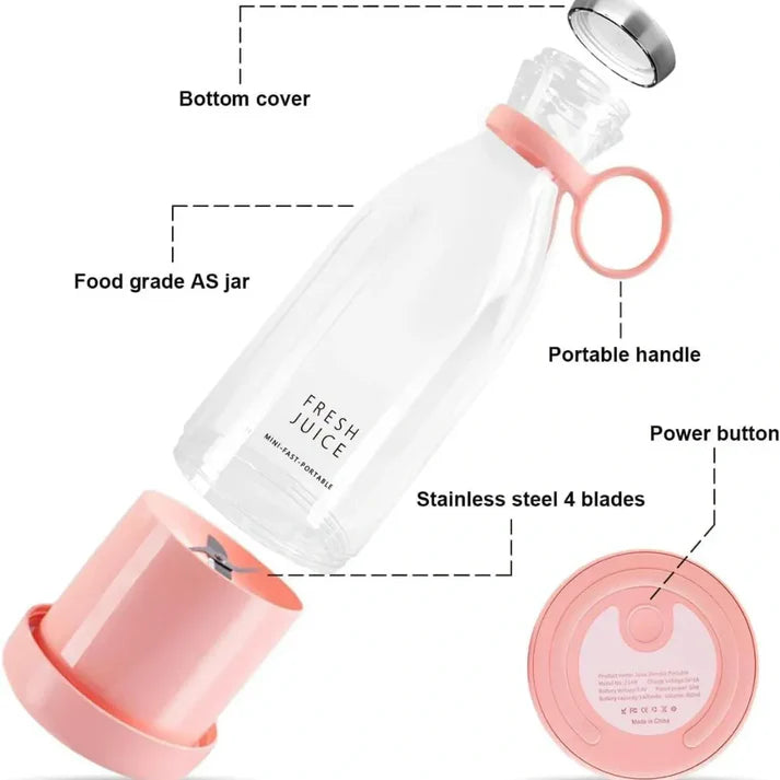 Electric Portable Juicer Bottle