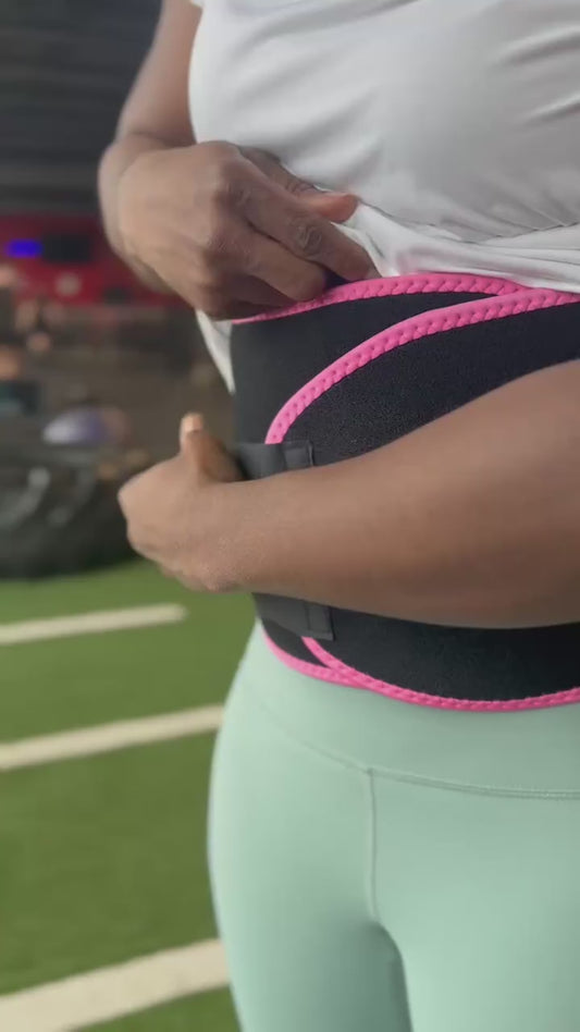 Adjustable Waist Trimmer Belt ( Pack of 2 )